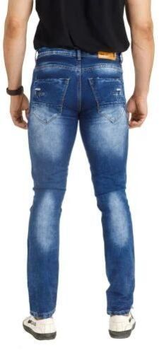 Denim Cotton Knitted Jeans