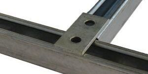 2 Hole Flat Plate Fitting