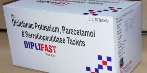 Diclofenac Paracetamol Serratiopeptidase Tablet