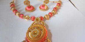 Silk Thread Necklace