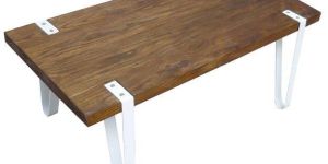 Iron Wooden Top Table