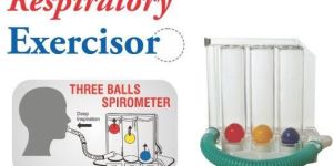 RESPIRATORY SPIROMETER LUNG EXERCISER