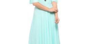 Ladies Party Wear Rayon Plain Kurti