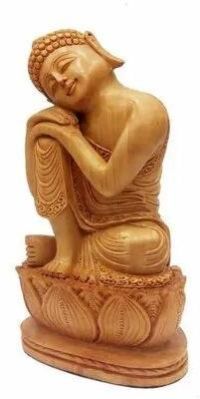 Wooden Buddha Statue