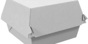 Paper White Burger Box