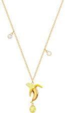 Multi Colored Gold Pendant