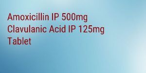 Amoxicillin IP 500mg Clavulanic Acid IP 125mg Tablet