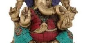 Lord Ganesh Brass Statue