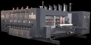 Lead Edge Four Colour Printer Slotter Rotary Die Cutting Machines