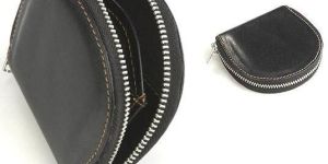 Leather Coin Pouch - 001
