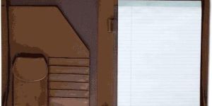 Leather Writing Pad 002