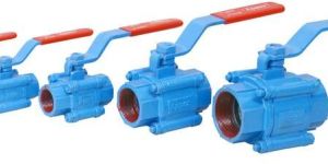 Three Piece Screwed End Ball Valves