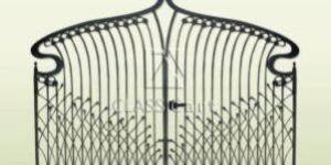 Veronice Wrought Iron Gate
