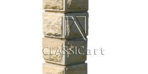 Yellow Irish Stone Pillar