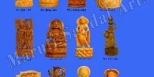 Wooden Buddha Statue