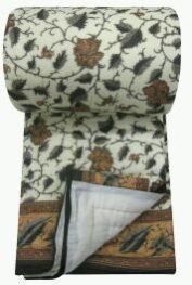 Hand Printed Cotton Quilt