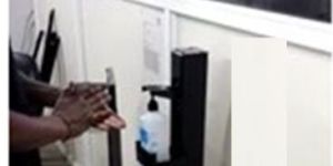 Hands Free Sanitizer Dispenser