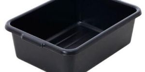 Black Rectangular Plastic Containers
