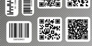 QR Barcode Label