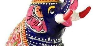 Meenakari Elephant Handicraft