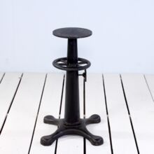 Industrial Cast Iron Cafe Table Base Black