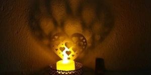 LED T Light Candle Stand