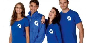 Blue Formal Corporate Worker Uniform