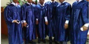 Blue Traditional Convocation Uniform