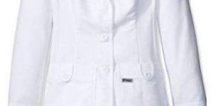 Terry Cotton White Lab Coat