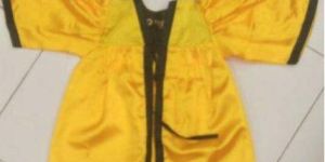 Kids Yellow Graduation Gown