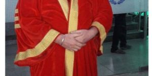 Red Traditional Convocation Uniform