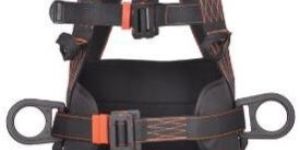 Dienoc Dielectric Non-conductive Harness with Work Positioning Belt that has 4 Point Adjustment and
