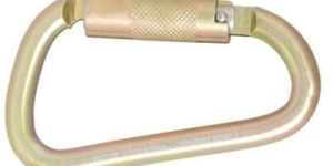 Steel Quarter Turn Locking Bulb Type Karabiner