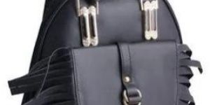 Ladies Leather Backpack Bag