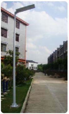 Integrated Solar LED Street Lights