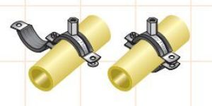 Rubber Lined Split Clamps