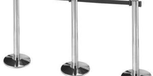 Stainless Steel Barricade Stand