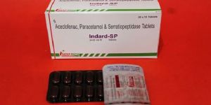 Aceclofenac, Paracetamol and Serratiopeptidase Tablets