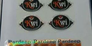 Customized Plastic Sticker