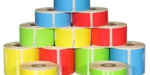 Multicolor Coloured Labels