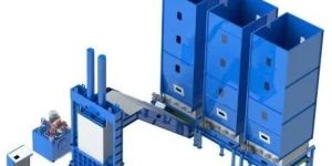 Automatic Hydraulic Baling Press