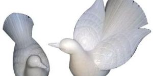 Marble Bird Statue
