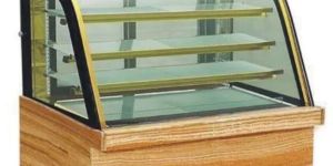 Wooden Marble Display Counter