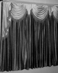 SILK SCALLOP CURTAINS