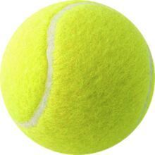 RUBBER CORE TENNIS BALL