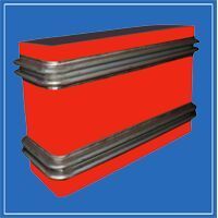 Round Corner Rectangular Bellows