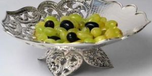 Silver Plated Fruit Basket