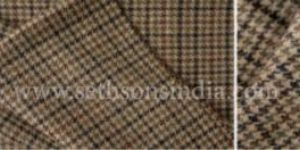 Wool Tweed Plaid Fabric