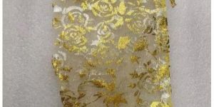 Golden PVC Organza Bag