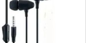 Black Wired Earphone